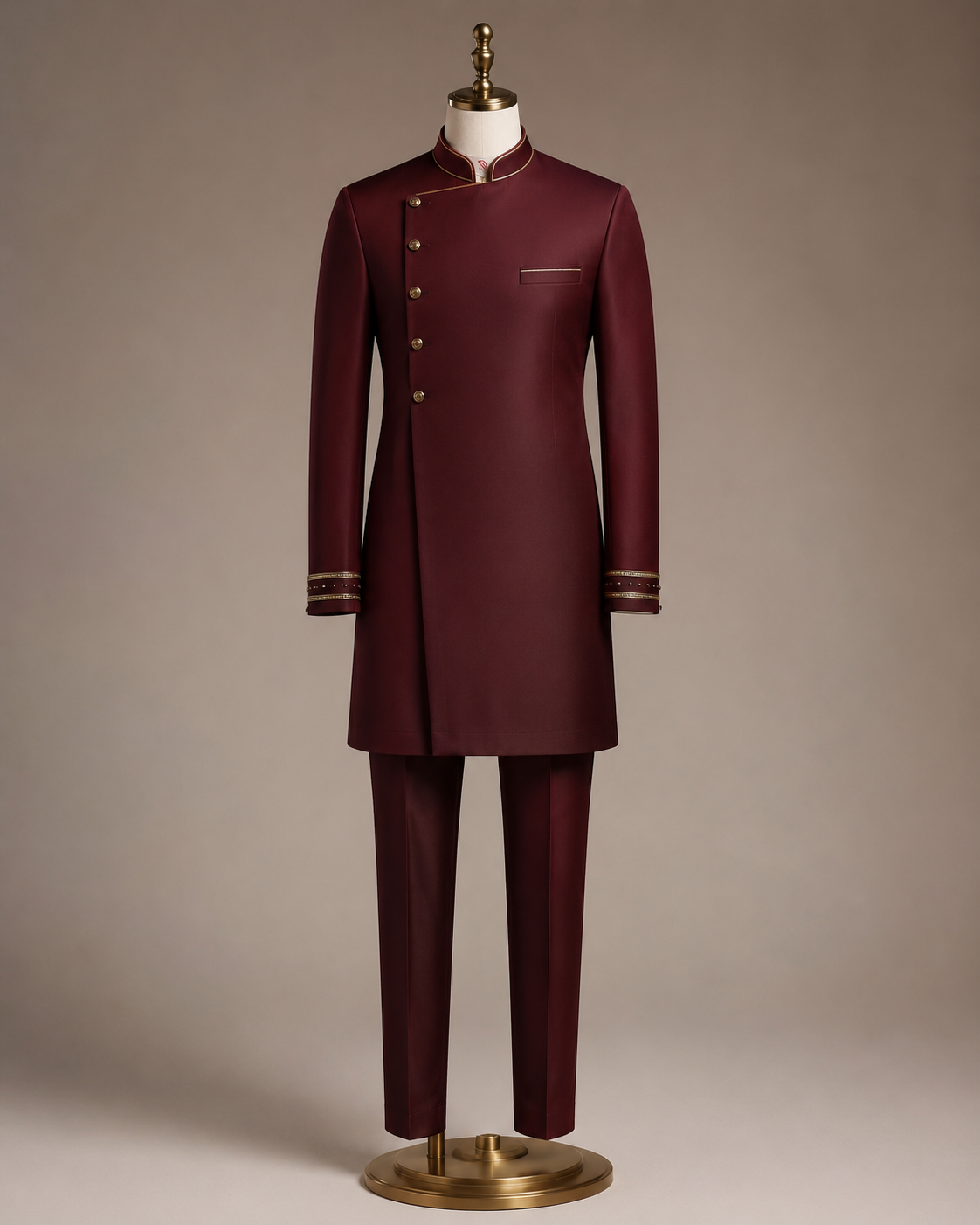 Red Fashion royal Gen Z native outfit